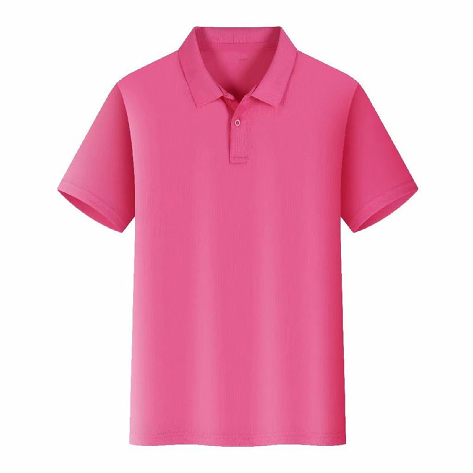 thumbnail image 2 of Camisa unisex de verano transpirable con botones - Cuello con solapa, poliéster/spandex, para trabajo/informal - Tallas S-XXXXL, 2 of 5